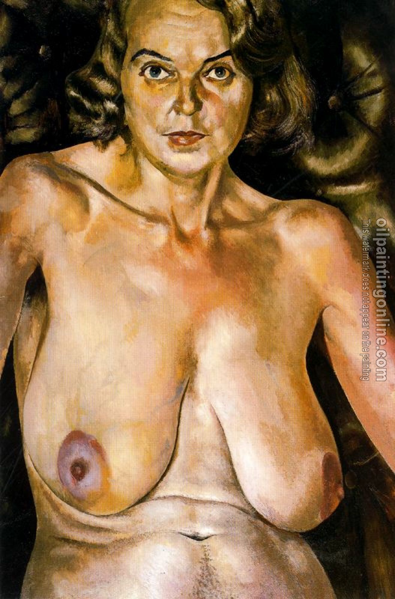 Stanley Spencer - Nude. Portrait Of Patricia Preede